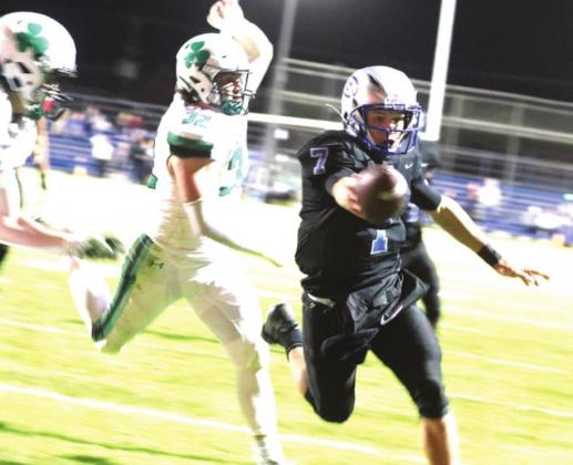 Hayden Calvert with the winning score