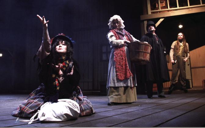 Scene from A Territorial Christmas Carol