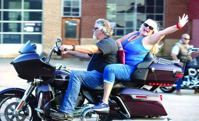 Find more Bike Night photos at guthrienewsleader.net in the Photo Gallery. Photos by Brent Fuchs