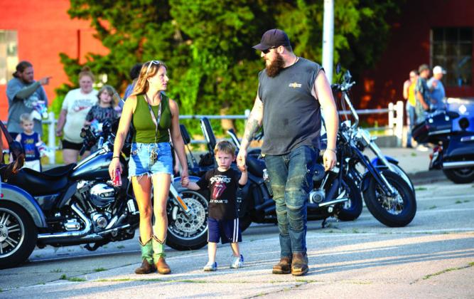 Find more Bike Night photos at guthrienewsleader.net in the Photo Gallery. Photos by Brent Fuchs