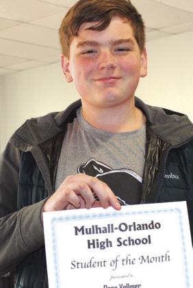 Dane Vollmer, 8th grade, Rilynn Lunsford, 10th grade