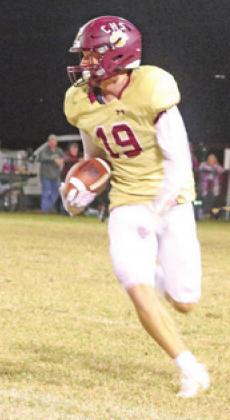 Cashions Landon LaGasse looks for running room after the catch