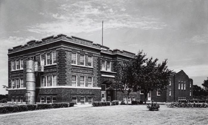 Original Cotteral Elementary School building.