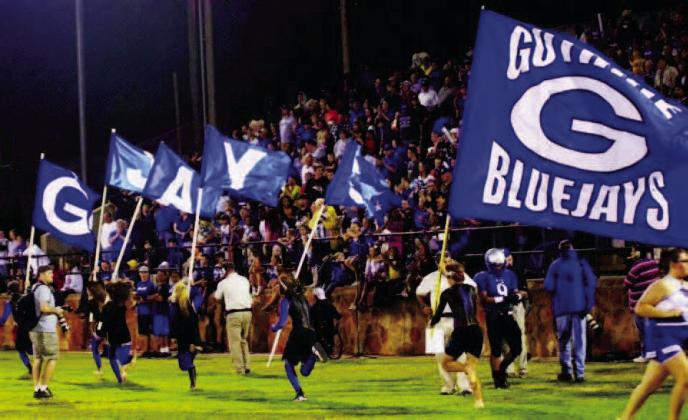 Photo courtesy of Guthrie Bluejay Football Booster Club.