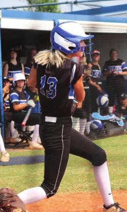 Guthrie`s Jules Lanch #13 with a hit