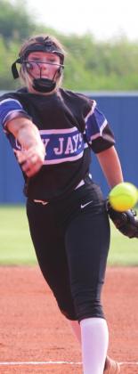 Mckenna Tucker on the Mound for Guthrie