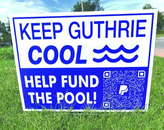 Citizens band together to raise supplemental funds for local pool improvement.