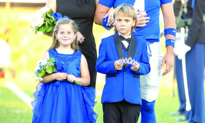 Homecoming Flower Girl, Emerson White &amp; Crown Bearer, Jack Rainwater.