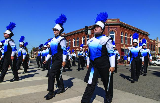 Guthrie High School Marching Band.