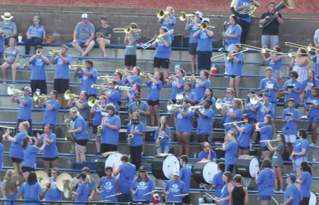 GHS Band playing the fight song