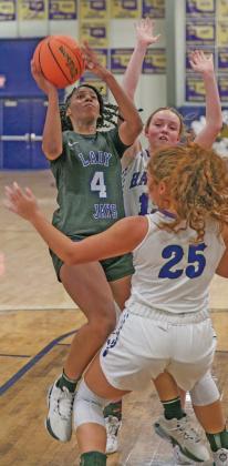 Mariah Dightman in action in Kingfisher January 18.