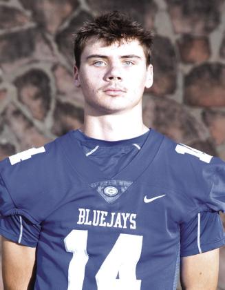 Senior Guthrie Quarterback Daelon Rice. Photo by Brent Fuchs.