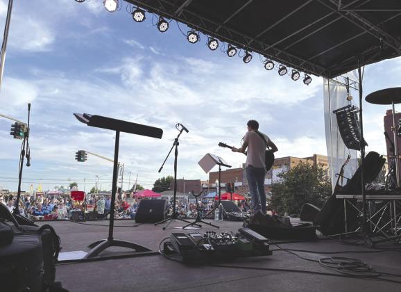 Red Brick Nights was a cool and fun evening Saturday night. Come down next month for the last RBN of the season September 2, enjoy good music and good food. Photo - Facebook