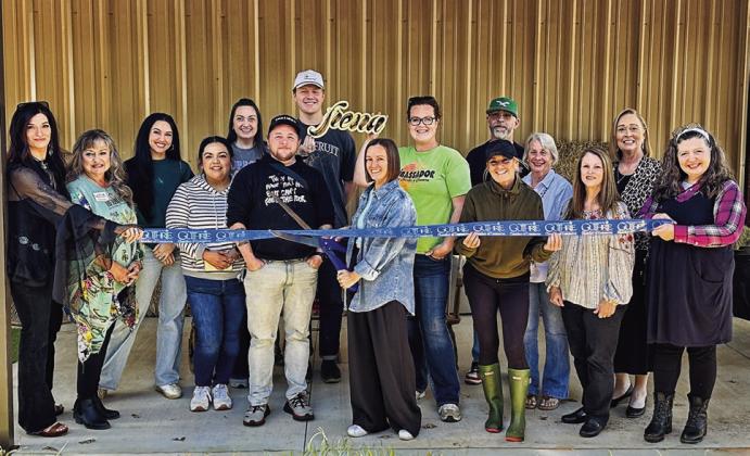Ribbon Cutting for Frena Self Care. Photo submitted