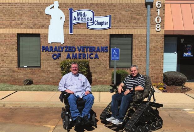 by Karan Ediger Bill Kokendoffer and Scott Ellis from Paralyzed Veterans of America