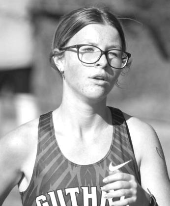 Kamryn Boller on the way to a fourth place finish.