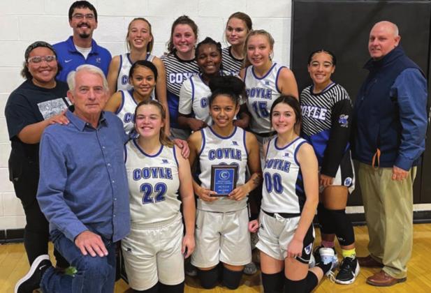 Coyle Girls third place
