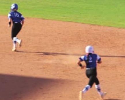 Guthrie base runners on the move