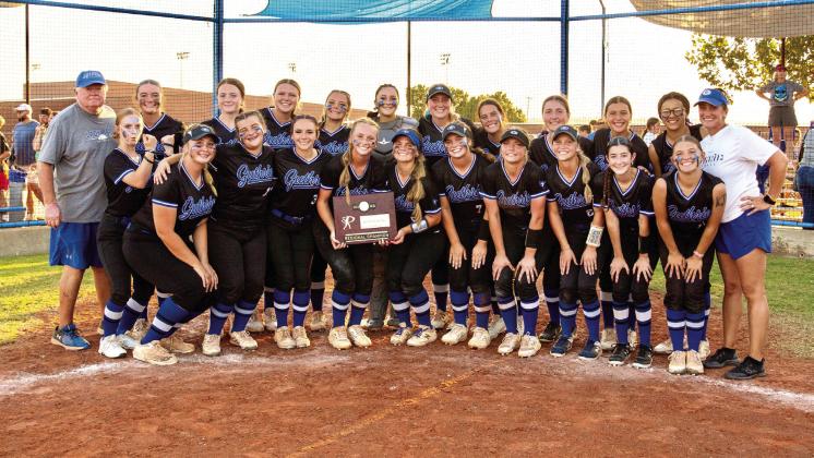 The Lady Jays softball state sendoff will start at 8:15 a.m. Thursday, October 16, with a police escort from the softball field. The team will travel down Wentz Street, then to Harrison Avenue (in front of The Rock), and continue to Division Street and I-35. Photo Submitted