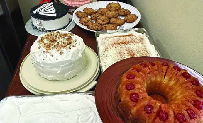 Dessert entries in the Bake Off