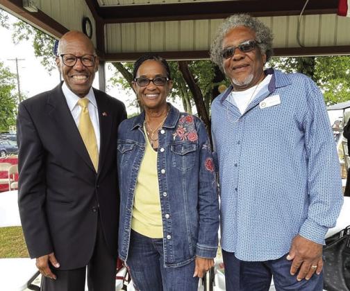 The General and the Williamses. Submitted photo.