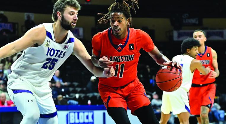 Langston’s Joshua Smith. Courtesy of Ali Nassir/Langston athletics