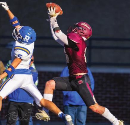 The catch by Mason Manning Photo by Brad Stone