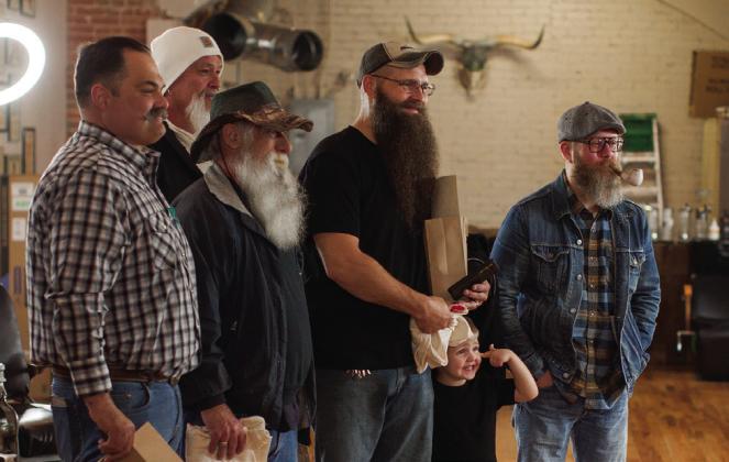 4th Annual Land Run Beard &amp; Mustache contest sponsored by The Grand Ole Barber Shop.