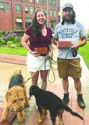 Katie Britt and Nicholas Hull
