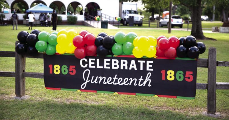 Find more Juneteenth photos at guthrienewsleader.net in the Photo Gallery Photos by Brent Fuchs