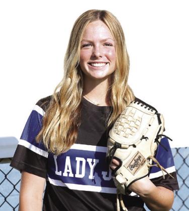 District 5A-1 Offensive Player of the Year Ava Hebensperger.