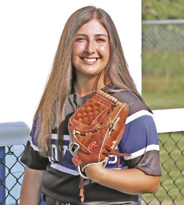 District 5A-1 Defensive Player of the Year and All Regional selection Abbie Eichler.