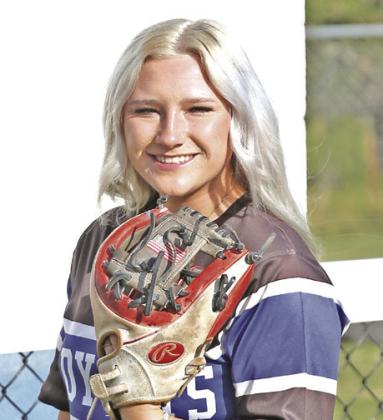 District 5A-1 First Team Pitcher, All Regional Selection McKenna Tucker.