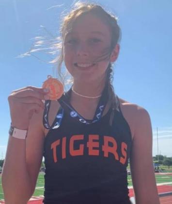 Kinidi Taylor from Crescent won the class 2A championships