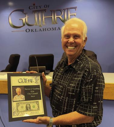 Submitted photo of former Guthrie Mayor Steve Gentling.