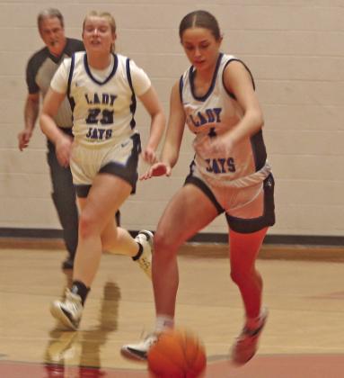 Guthrie girls fastbreak