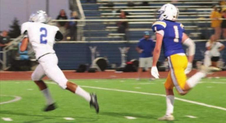 DeAndre Jones blows by Piedmont defender on 33 yard touchdown play