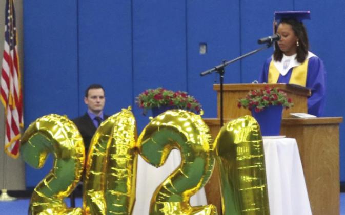 Valedictorian Aubrey Taylor