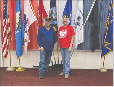 The American Legion Lebron Post 58 in Guthrie is expanding its community footprint helping veterans through several initiatives including its Bunker 58 Esports program. Pictured are Post Commander Kim Vincent, and Steve Sibley who serves as the Lebron Post 58’s Community Engagement Officer.