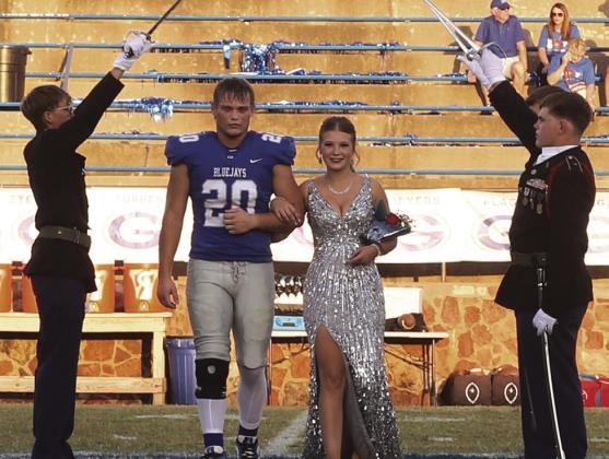 Blake and Mollie entrance.