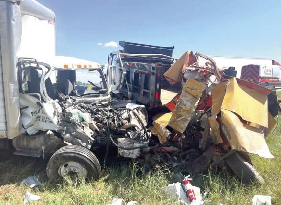 Crash Scene. Submitted Photo