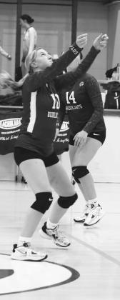 GHS Junior Varsity Volleyball #10 and 14.