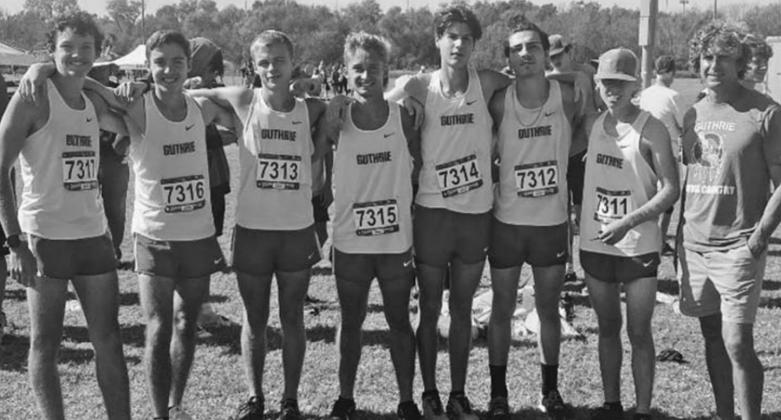 Guthrie Boys team at regionals