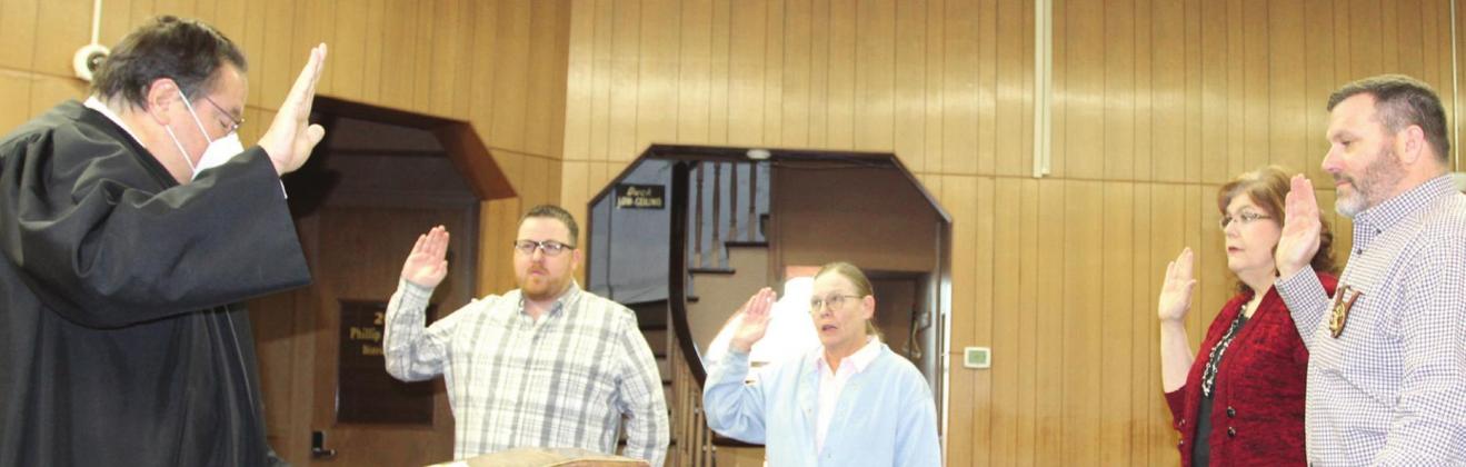 Ellis, Smith, Cole, Devereaux sworn in for four more years