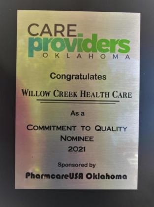 Willow Creek award pic