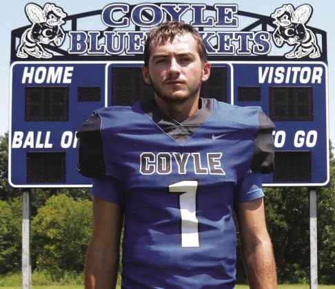 Coyle Quarterback Alex Jennings.