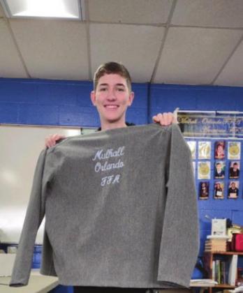 Casyn Larman, Blue and Gold Top Salesman
