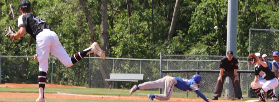 Cashion pitcher Hayden Branch throws to Joey Wilson on a pick-off play