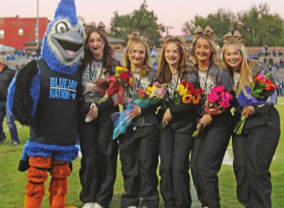 Guthrie Senior cheerleaders