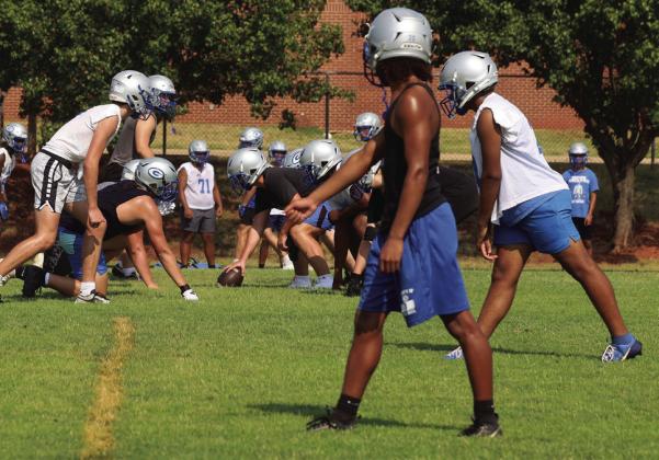 GHS first day of practice.